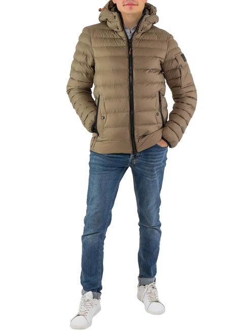 DEKKER HAKAN NY Jachetă ușoară de puf impermeabilă gianduia - Jachete pentru bărbați