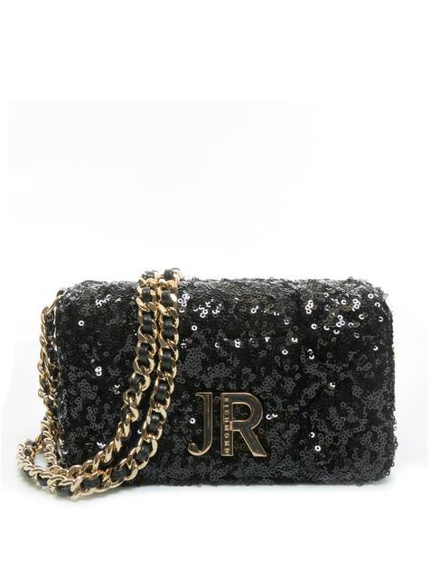 JOHN RICHMOND COSLOV Mini geanta cu paiete negru/auriu - Genți femei