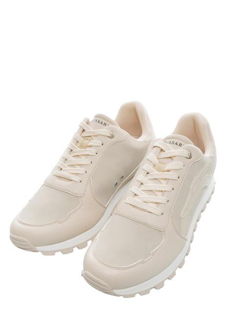 TRUSSARDI ORBITE Adidași alb/murdar - Pantofi bărbați