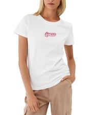 GUESS LOS ANGELES Tricou cu imprimeu pe spate flori albe - tricou - 1