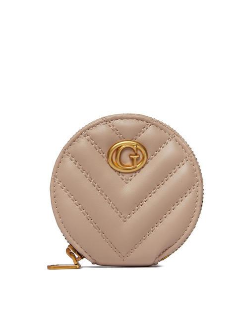 GUESS QUILTED ROUND Carcasă cheie STONE - Portchei