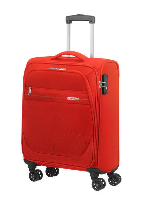 AMERICAN TOURISTER DEEP DIVE Cărucior pentru bagaje de mână roșu / gri - Bagaje de mână