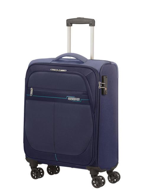 AMERICAN TOURISTER DEEP DIVE Cărucior pentru bagaje de mână albastru marin - Bagaje de mână