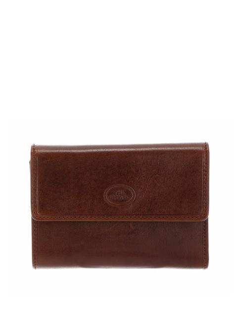 THE BRIDGE STORY Portofel de dama din piele BROWN - Portofele femei