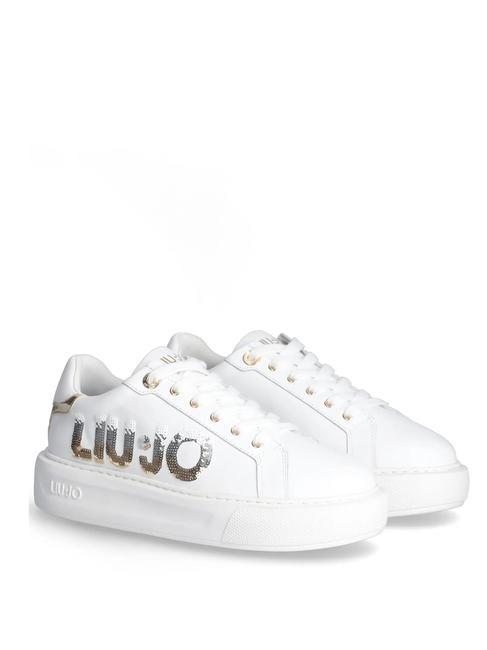 LIUJO KYLIE 22 Adidași cu logo cu paiete alb - Pantofi femei