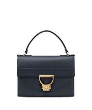 COCCINELLE ARLETTIS Mini geanta din piele texturata albastru miezul nopții - Genți femei - 1