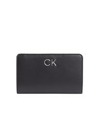 CALVIN KLEIN RE-LOCK FRENCH Portofel mediu - Portofele femei