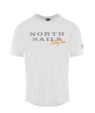NORTH SAILS SAILING TEAM Tricou din bumbac alb - tricou - 1