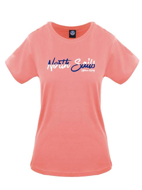 NORTH SAILS N|S OFFSHORE RACING Tricou din bumbac Trandafir - tricou