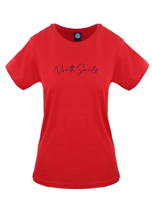NORTH SAILS LOGO Tricou din bumbac roșu - tricou