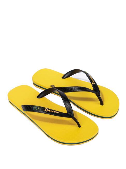 IPANEMA CLAS BRASIL II AD  Papuci flip-flop galben/negru - Pantofi bărbați