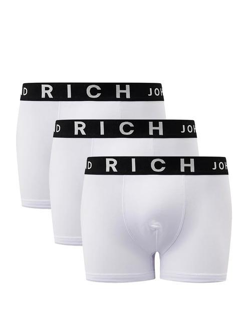 JOHN RICHMOND LONDON TRIPACK Set 3 boxer alb - Slip pentru bărbați