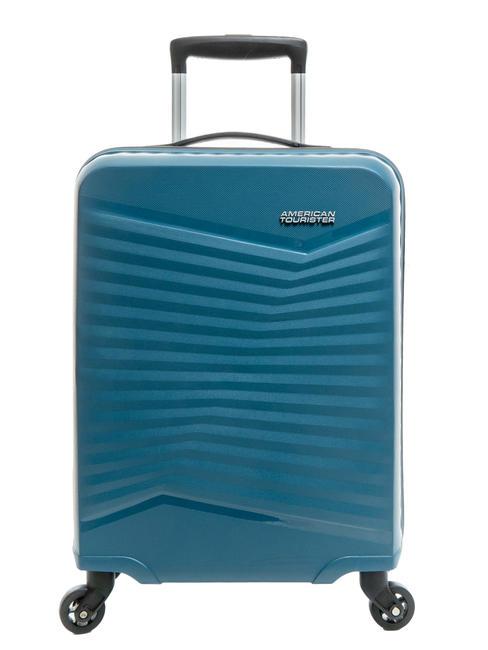 AMERICAN TOURISTER JETDRIVER 2.0 Cărucior pentru bagaje de mână verde albastrui - Bagaje de mână