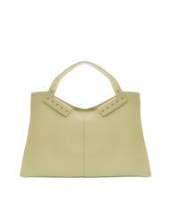 GIANNI CHIARINI INFINITY Geanta din piele cu crampoane - Genți femei