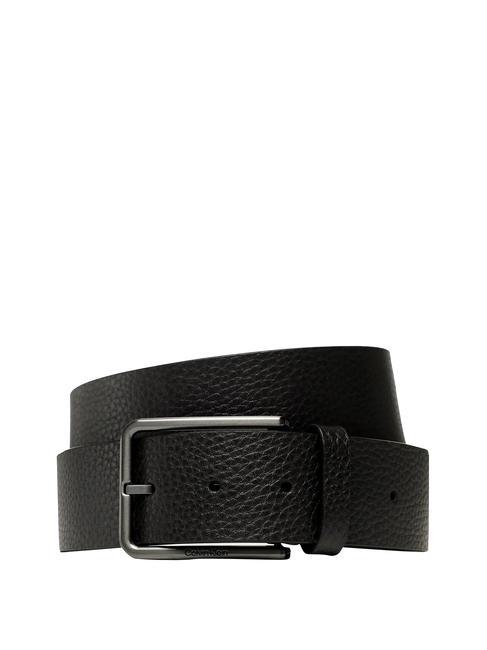 CALVIN KLEIN WARMTH PB Curea de piele negru - Curele