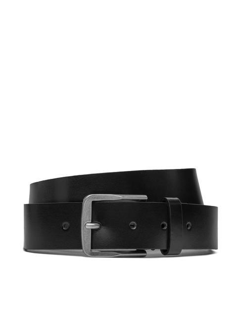 CALVIN KLEIN CK JEANS Classic Flat Curea de piele pvh negru - Curele
