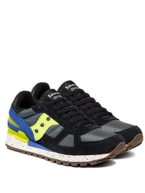 SAUCONY SHADOW ORIGINAL Adidași negru/lai/albastru - Pantofi bărbați