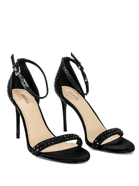 GUESS KABAILE Sandale inalte cu aplicatii BLACK - Pantofi femei