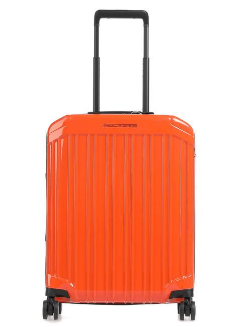 PIQUADRO PQ-LIGHT Cărucior pentru bagaje de mână ORANGE - Bagaje de mână