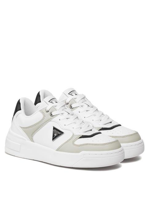GUESS CLARKZ2 Adidași alb gri - Pantofi femei
