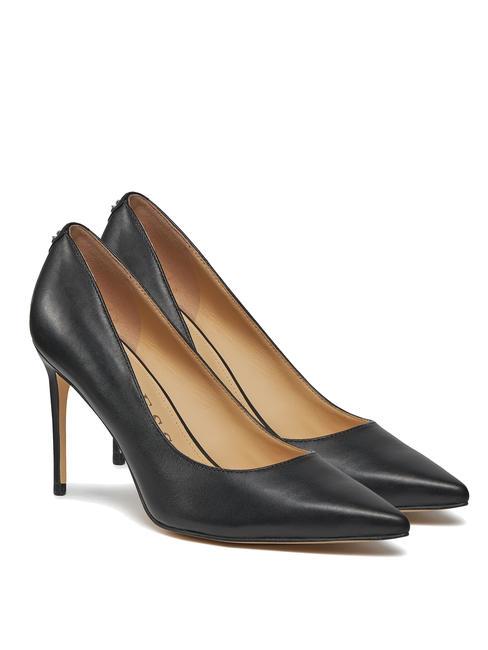 GUESS RICA7 Pompi din piele cu toc stiletto BLACK - Pantofi femei