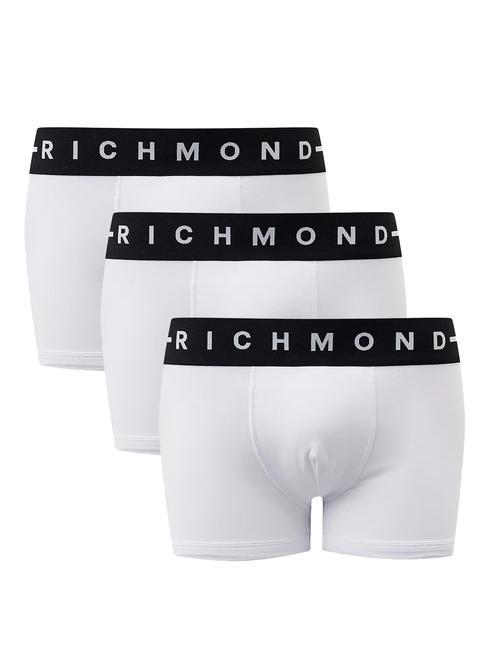 JOHN RICHMOND FLORENCE TRIPACK Set 3 boxer alb - Slip pentru bărbați