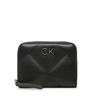 CALVIN KLEIN RE-LOCK QUILT Portofel mediu cu fermoar - Portofele femei