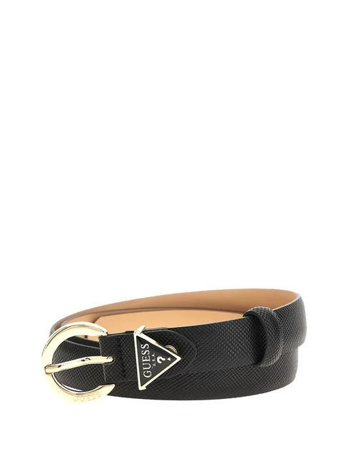GUESS NOELLE  Cureaua poate fi scurtată la dimensiune BLACK - Curele