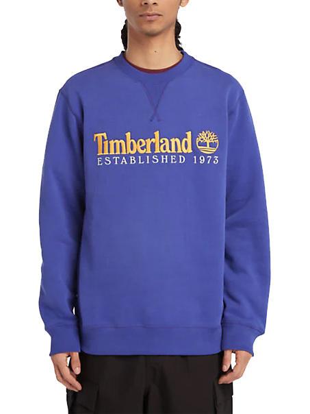 TIMBERLAND ESTABILISHED 1973 Hanorac cu gât crew clematis blue wb - hanorace
