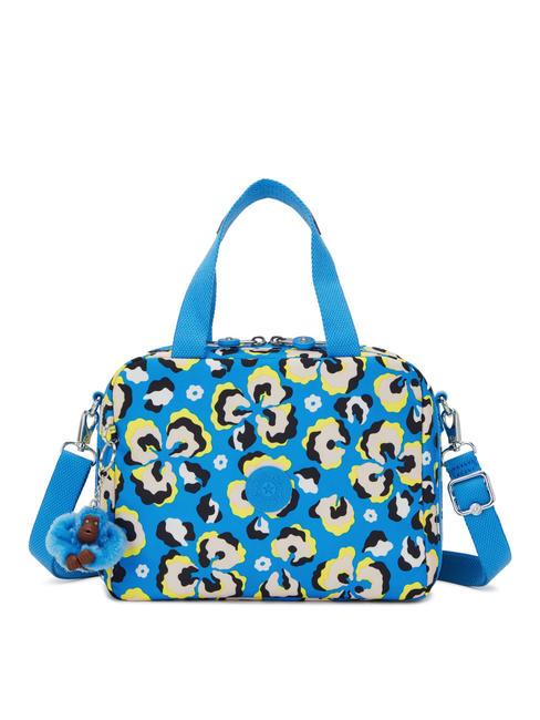 KIPLING MIYO Geanta termica pentru pranz leopard floral - Saci și accesorii pentru copii