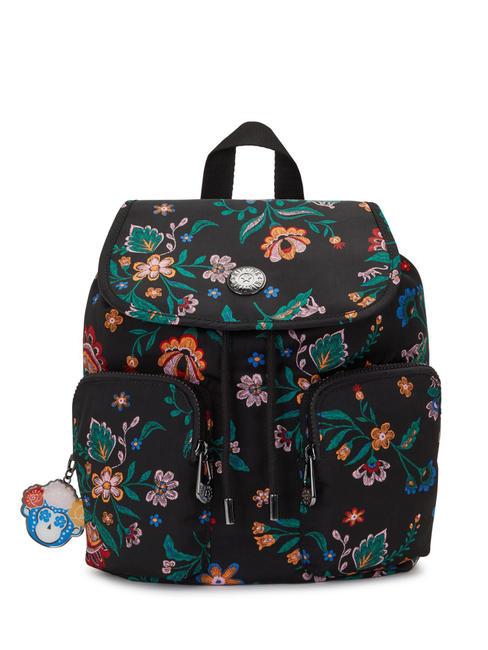 KIPLING ANTO S FRIDA KAHLO Rucsac cu buzunare frida kahlo floral - Genți femei