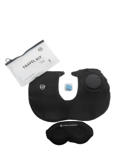 PIQUADRO PACKING CUBE Trusa de călătorie: pernă, mască, șepci negru - Accesorii de călătorie