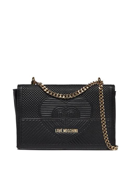 LOVE MOSCHINO QUILTED Geanta convertibila negru - Genți femei