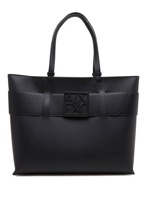 ARMANI EXCHANGE A|X BUCKLE Geanta de umar negru - Genți femei