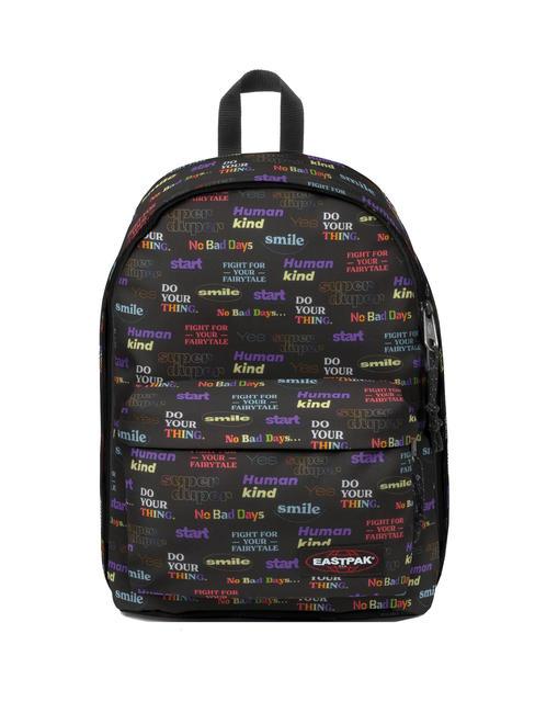 EASTPAK OUT OF OFFICE Rucsac pentru laptop de 13 " nostalgie neagră - Rucsacuri pentru școală și timp liber