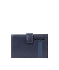 PIQUADRO PAUL Suport card din piele - Portofele bărbați