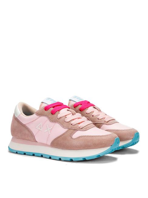 SUN68 ALLY SOLID NYLON Adidași roz - Pantofi femei