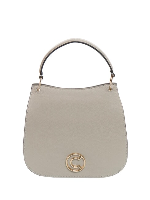 COCCINELLE LEILANI Geanta de mana din piele cu bareta de umar dud - Genți femei