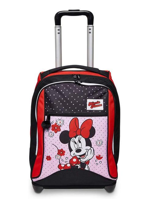 MINNIE MOUSE M IS FOR MOUSE Rucsac cărucior cu 2 roți negru - Rucsacuri cu role