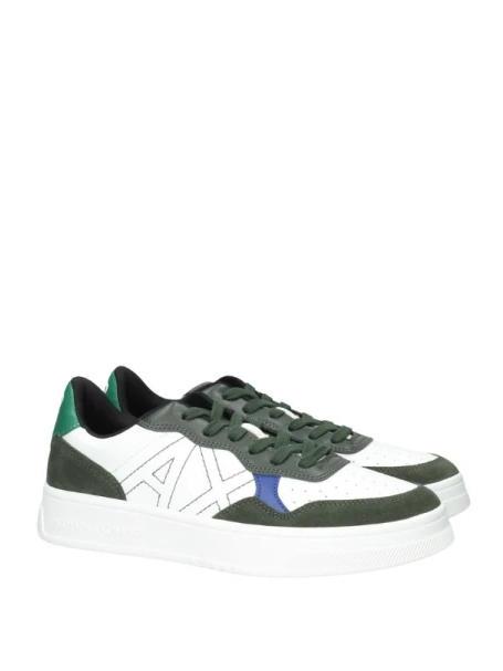 ARMANI EXCHANGE A|X Adidași verde închis+verde - Pantofi bărbați