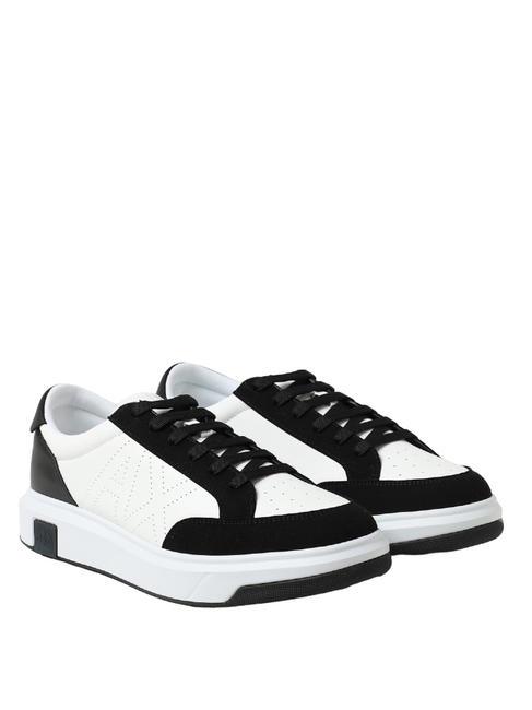 ARMANI EXCHANGE A|X Adidași negru+op.alb - Pantofi bărbați