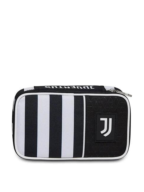 JUVENTUS GLORIOUS WIN Carcasă rapidă cu 3 fermoar trusa școlară pentru creion negru - Penare și accesorii