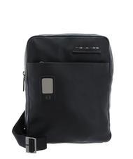 PIQUADRO AKRON Geanta plat din piele - Genți de umăr bărbați