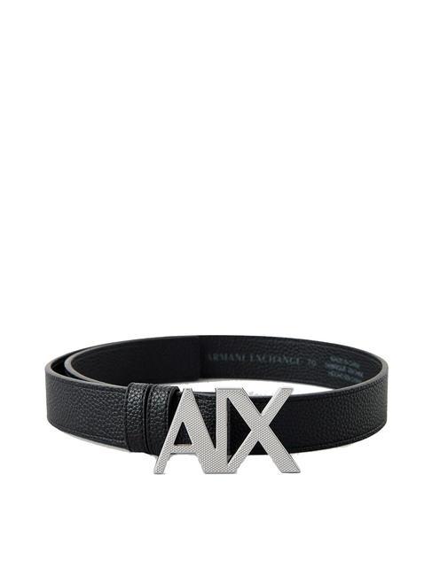 ARMANI EXCHANGE A|X centura negru - Curele