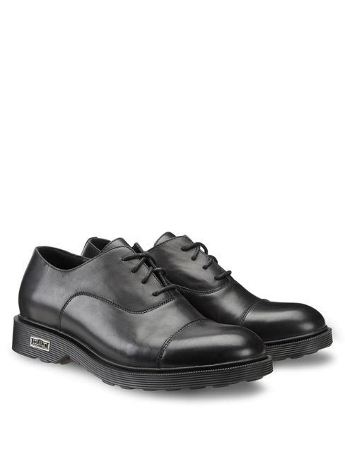 CULT OZZY 3327 Pantofi oxford cu șireturi din piele negru - Pantofi bărbați