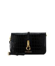 GUESS G JAMES St nuca de cocos mini geanta organizatoare curea de umar BLACK - Genți femei - 1