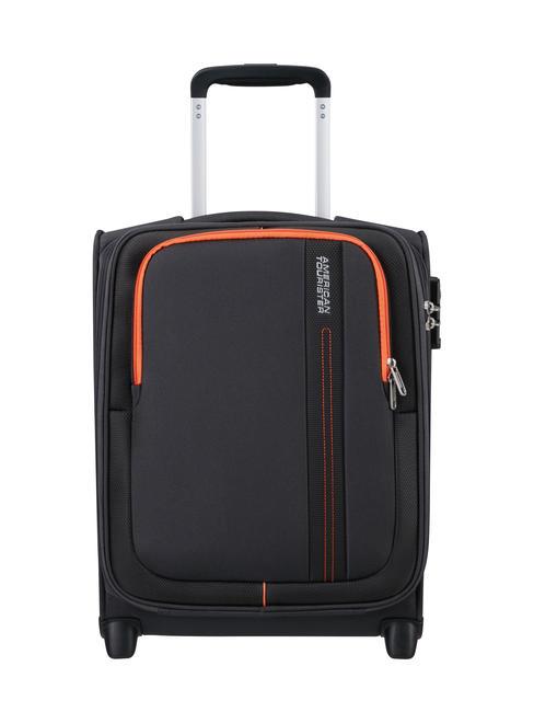 AMERICAN TOURISTER SEA SEEKER Cărucior pentru bagaje de mână sub scaun cărbune cenușiu - Trolere semirigide