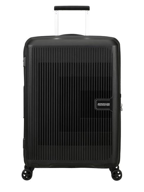 AMERICAN TOURISTER AEROSTEP Cărucior extensibil de dimensiune medie BLACK - Trolere rigide
