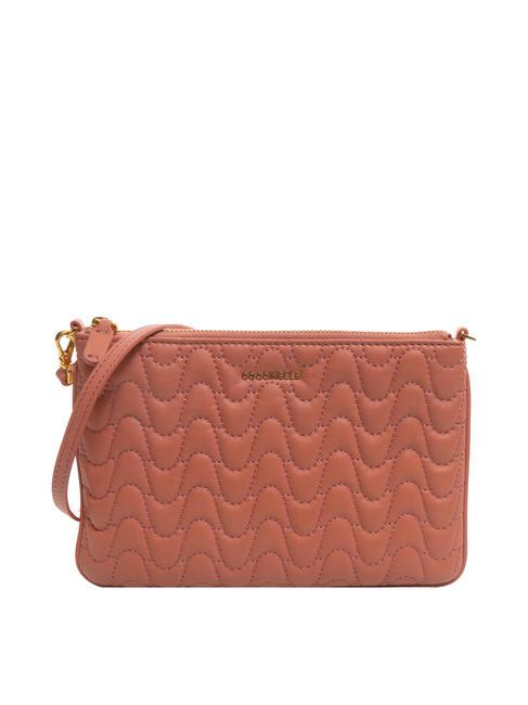 COCCINELLE BEST MATELASSE Pochette din piele nappa camelie - Genți femei