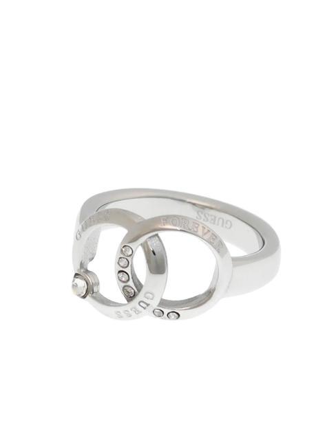GUESS FOREVER LINKS Inel cu cristale SILVER - Inele
